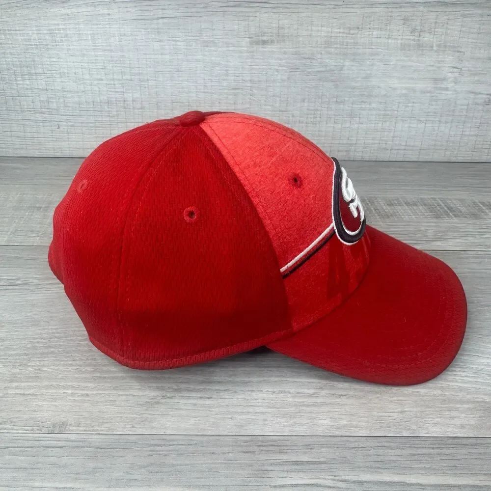 New Era San Francisco 49ers Cap Mens One Size Red Adjustable Strapback NFL Hat